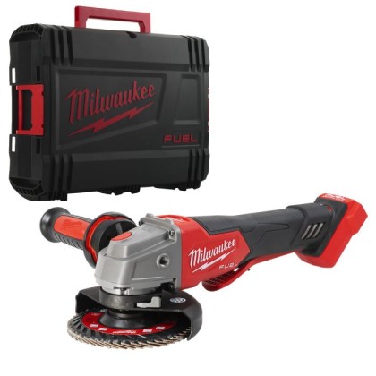 Smerigliatrice Angolare 125mm Testa Piatta M18 Milwaukee M18 FSAGV125XPDB-0X Nuda