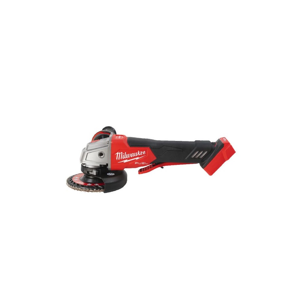 Smerigliatrice Angolare 125mm Testa Piatta M18 Milwaukee M18 FSAGV125XPDB-0X Nuda
