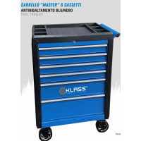 CARRELLO PORTA ATTREZZI  6 CASSETTI 696X976X472 KLASS 8909