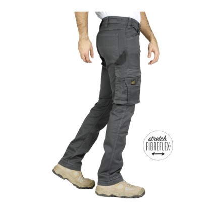 PANT DARK GRAY COTTON 280gr FIBREFLEX