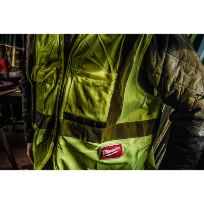 Gilet ad alta visibilità giallo S/M Milwaukee 4932471889