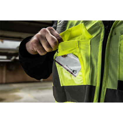 High visibility vest yellow S/M Milwaukee 4932471889