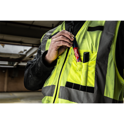 High visibility vest yellow S/M Milwaukee 4932471889