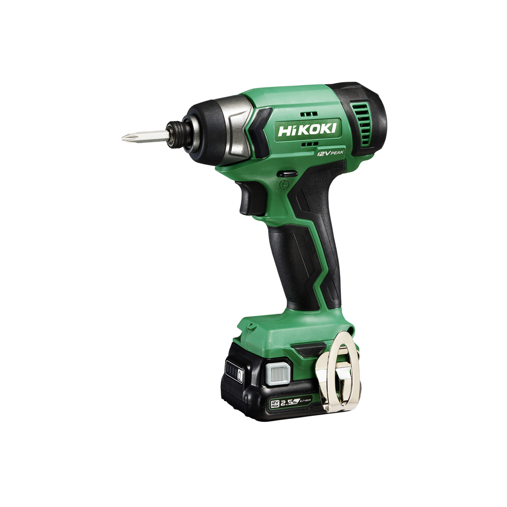 1/4" hexagonal pulse screwdriver 12 V – 2.5 Ah HIKOKI WH12DA 1/4" hexagonal pulse screwdriver 12 V – 2.5 Ah HIKOKI WH12DA