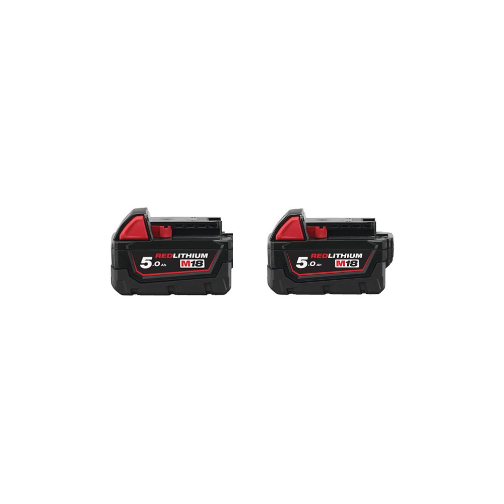 Energy kit: bag + charger + 2 Milwaukee M18NRG-502B batteries