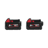 Energy kit: bag + charger + 2 Milwaukee M18NRG-502B batteries