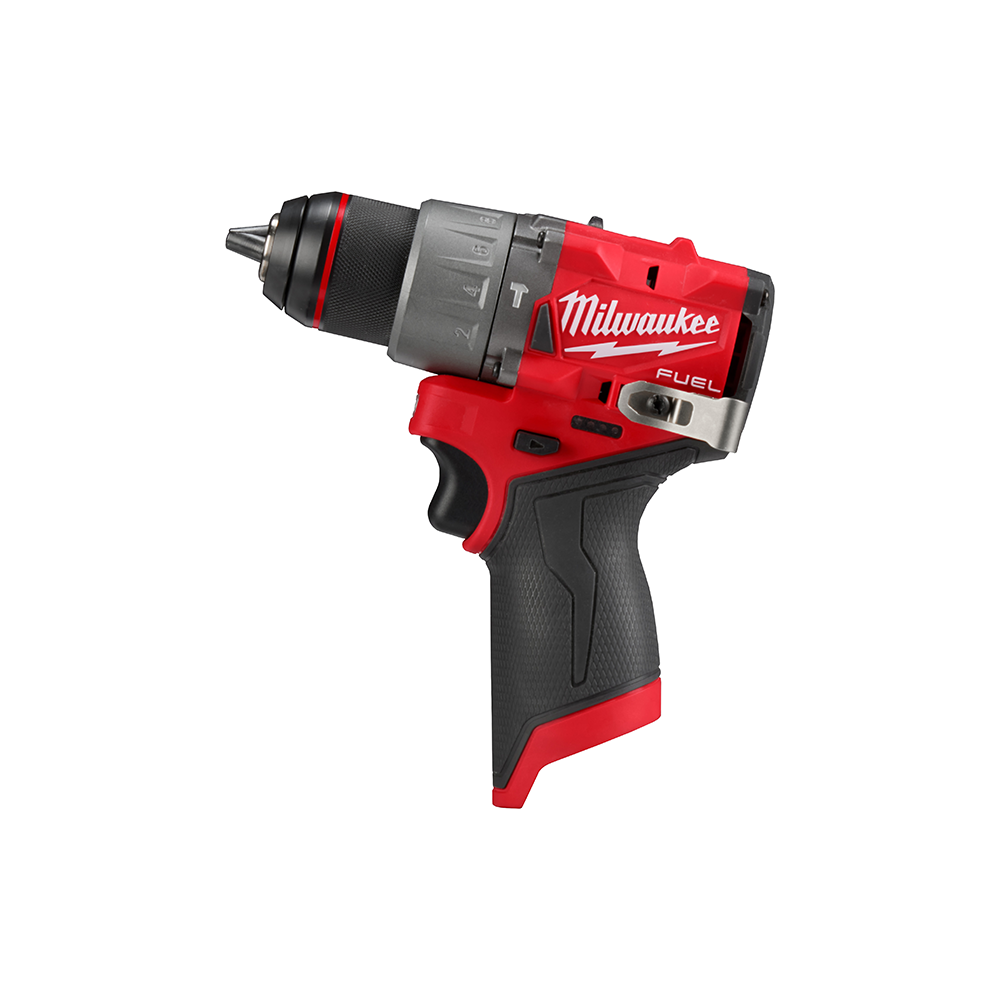 Compact screwdriver with percussion m12 fuelTM milwaukee m12fpd2-0