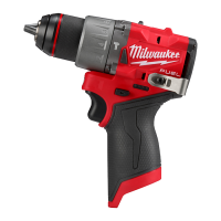 Compact screwdriver with percussion m12 fuelTM milwaukee m12fpd2-0