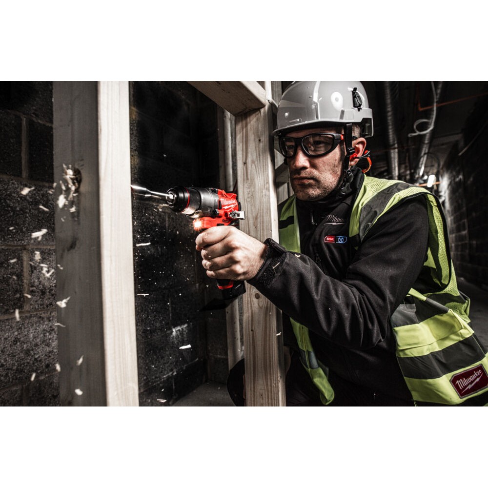 Compact screwdriver with percussion m12 fuelTM milwaukee m12fpd2-0