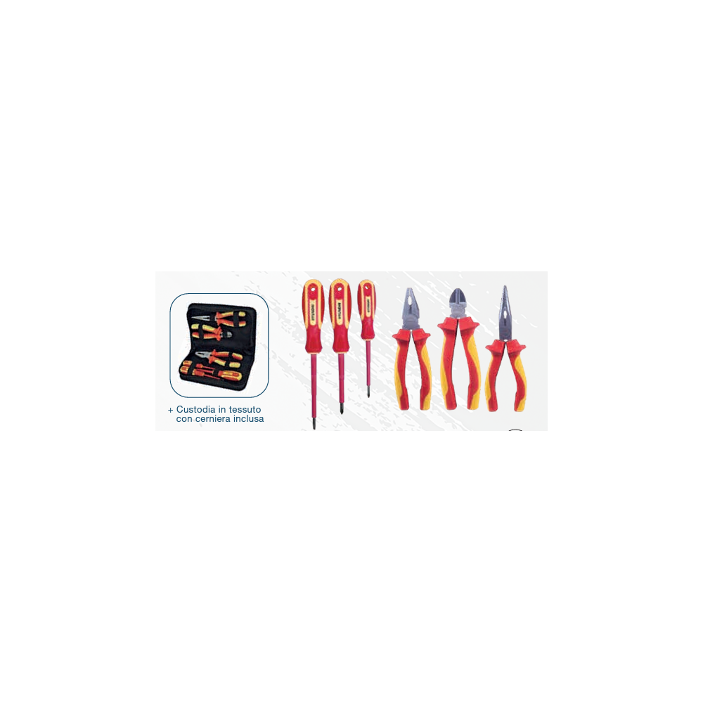 VDE 1000V 6-piece screwdrivers and pliers series hyundai 59417