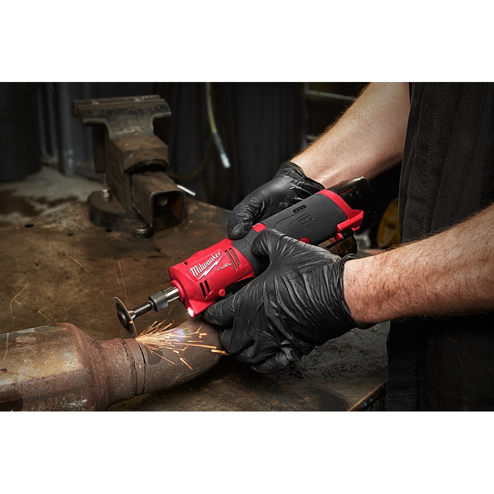 Mini straight grinder M12 + Batt. 5Ah-2.5Ah Milwaukee M12FDGS-255B