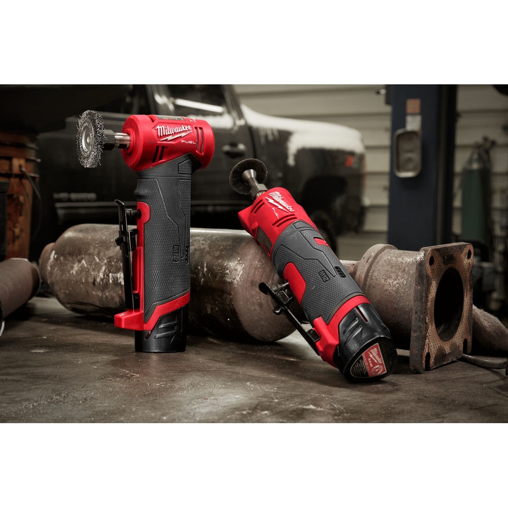 Mini straight grinder M12 + Batt. 5Ah-2.5Ah Milwaukee M12FDGS-255B