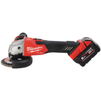 125mm angle grinder with slide switch and brake m18 fuel™ milwaukee M18FSAG125XB