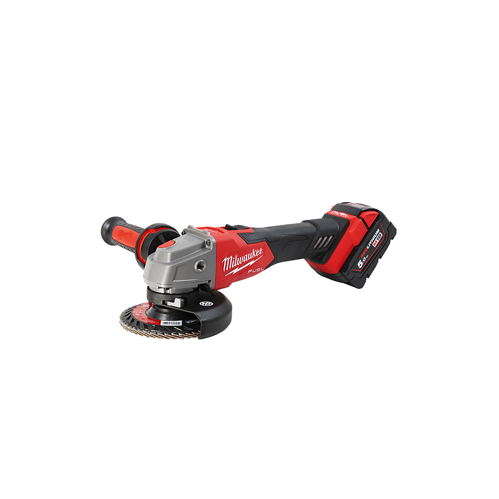 125mm angle grinder with slide switch and brake m18 fuel™ milwaukee M18FSAG125XB