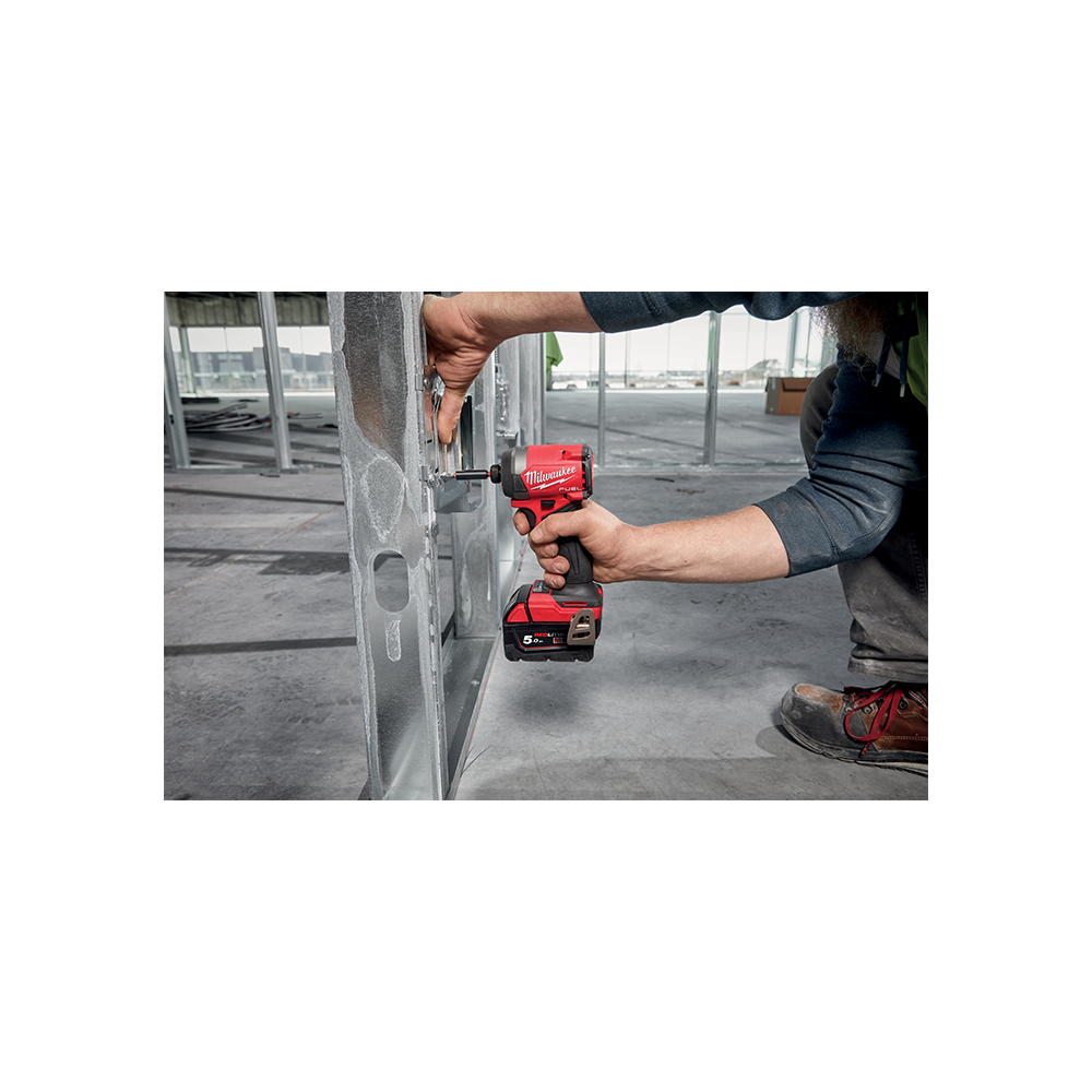 Impact Wrench ¼" Hex M18 + 2 Batt. 5Ah Milwaukee M18FID3-502X Impact Wrench ¼" Hex M18 + 2 Batt. 5Ah Milwaukee M18FID3-502X