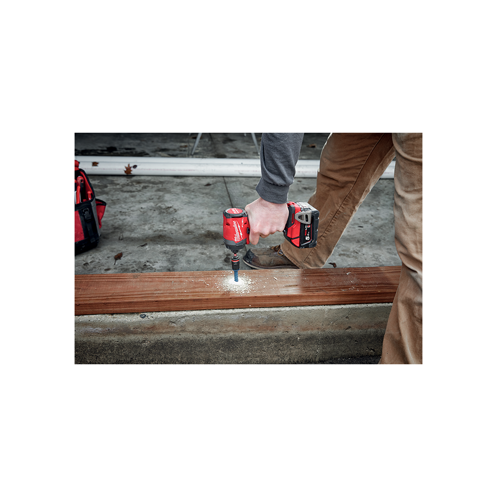 Impact Wrench ¼" Hex M18 + 2 Batt. 5Ah Milwaukee M18FID3-502X Impact Wrench ¼" Hex M18 + 2 Batt. 5Ah Milwaukee M18FID3-502X