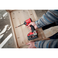 Impact Wrench ¼" Hex M18 + 2 Batt. 5Ah Milwaukee M18FID3-502X Impact Wrench ¼" Hex M18 + 2 Batt. 5Ah Milwaukee M18FID3-502X