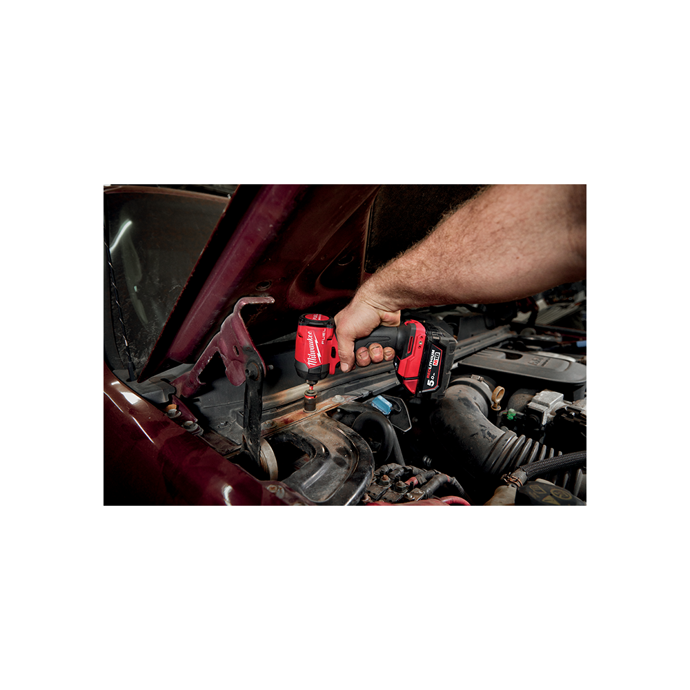 Impact Wrench ¼" Hex M18 + 2 Batt. 5Ah Milwaukee M18FID3-502X Impact Wrench ¼" Hex M18 + 2 Batt. 5Ah Milwaukee M18FID3-502X