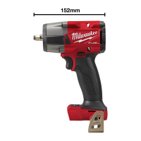 M18 medium-torque impact wrench 3/8" connection Milwaukee M18 FMTIW2F38-0X M18 medium-torque impact wrench 3/8" connection Milwaukee M18 FMTIW2F38-0X