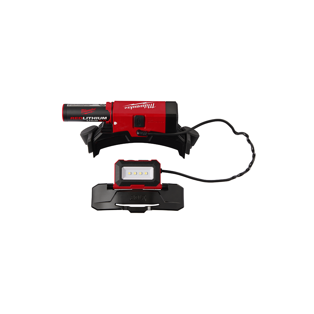 Torcia per elmetto bolt™ 600 Lumen milwaukee 4933479902 Torcia per elmetto bolt™ 600 Lumen milwaukee 4933479902