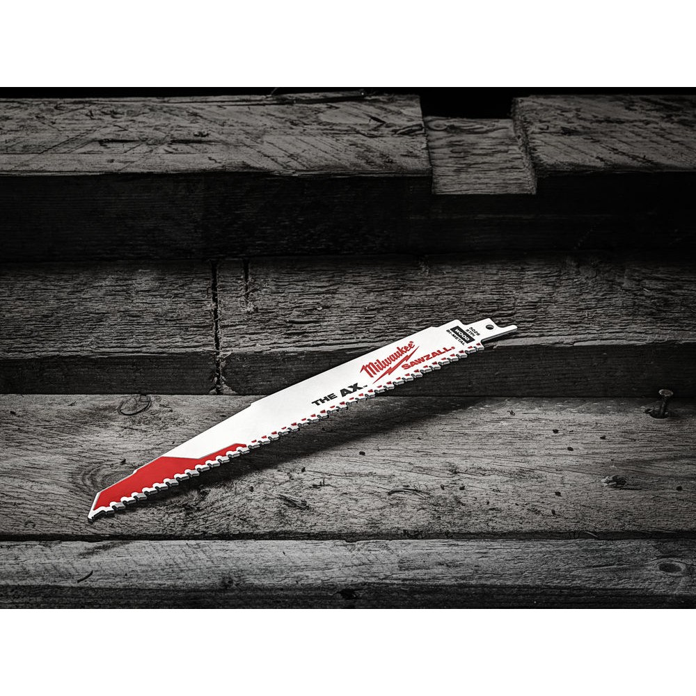 Straight hacksaw blades for wood mm 230 5 pcs milwaukee 48005026