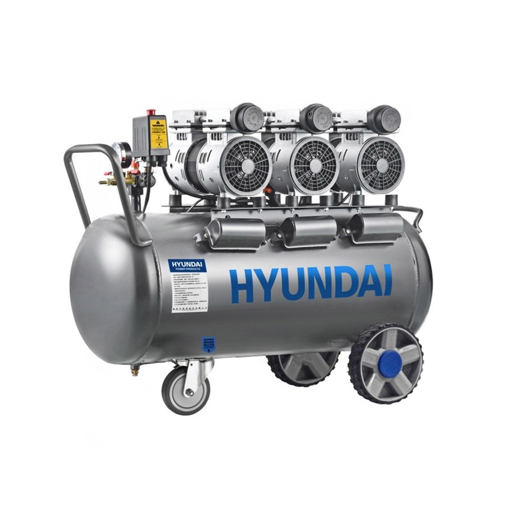 Supersilent compressor hp 3 1f 8bar 480 l/m Hyundai 65704