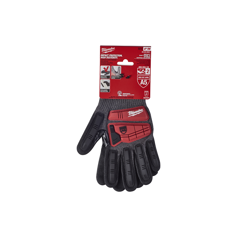 IMPACT RESISTANT GLOVES CAT. CUT AND TG 09 MILWAUKEE 4932479571