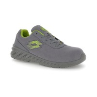 Lotto First 600 S3 SR FO ESD Smoked Gray/Acacia Green Safety Shoes