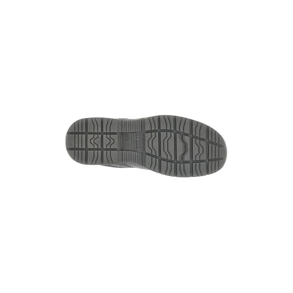 Lotto First 600 S3 SR FO ESD Smoked Gray/Acacia Green Safety Shoes