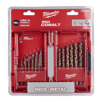 Metal drill bit cassettes in Hss-G Cobalt milwaukee 4932352470