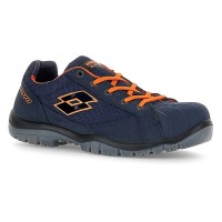 Lotto Jump 550 II S1P SR FO Blue/Vibrant Orange Safety Shoes
