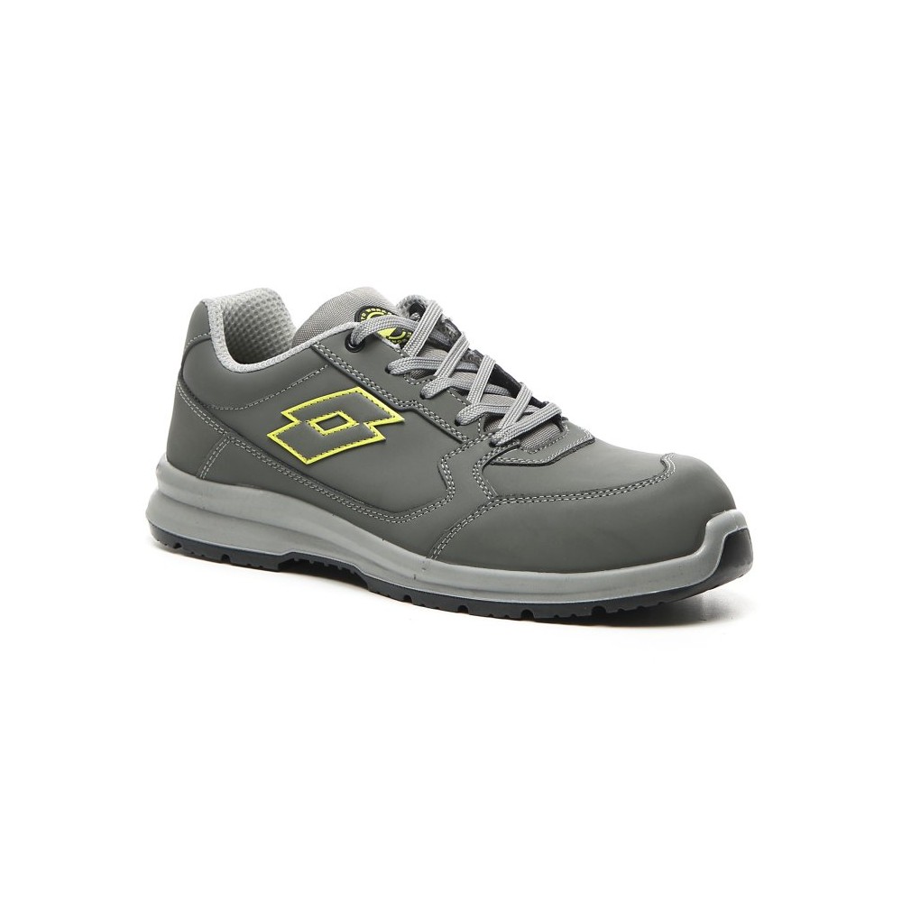 Lotto Race 200 S3 SRC Asphalt/Green Safety Shoes