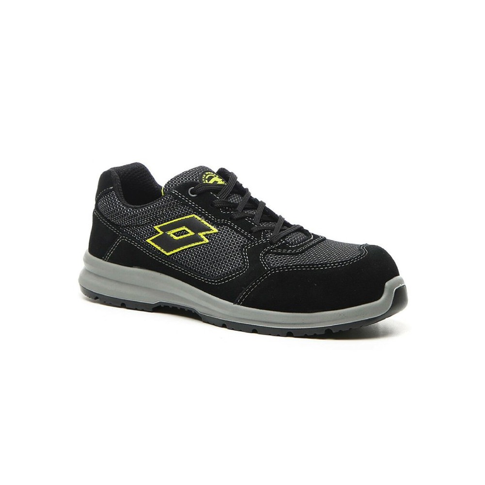 Lotto Race 250 T8138 S1P SRC Asphalt/Green Safety Shoes
