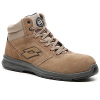 Lotto Race 400 Mid T8142 S3 SRC Toffee Brown Safety Shoes