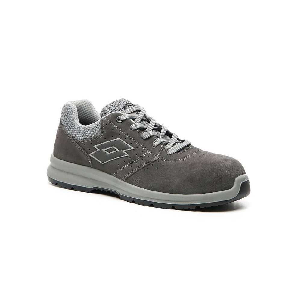 Lotto Race 401 T8143 S1P SRC Grey Safety Shoes