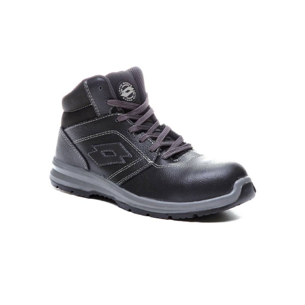 Lotto Race 900 Mid T8148 S3 SRC Black/Asphalt Safety Shoes