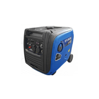 Silenced inverter generator 3kw 223cc electric start hyundai 65151