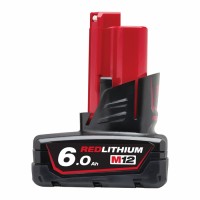 Milwaukee M12 6Ah Battery B6 12V