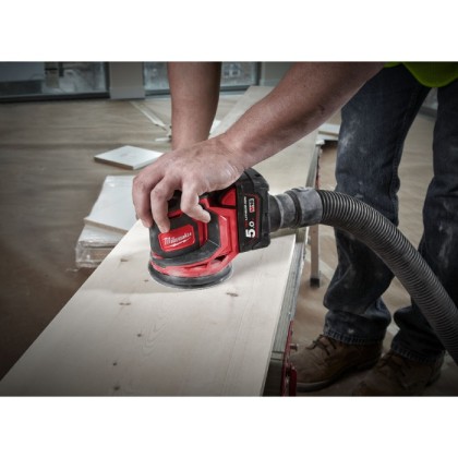 Levigatrice roto-orbitale 125mm M18 Milwaukee M18BOS125-0 Nuda