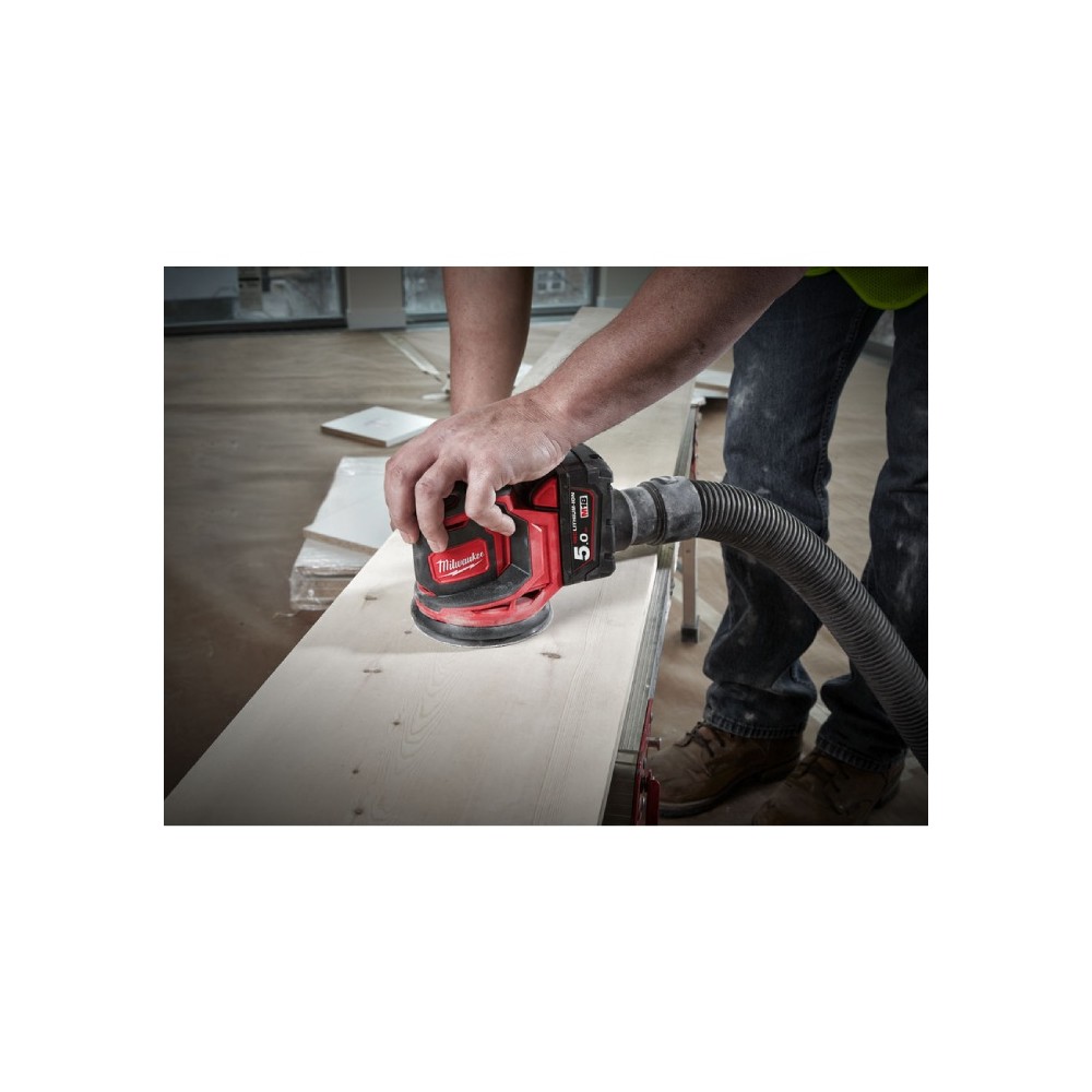 125mm M18 Milwaukee M18BOS125-0 Naked Roto-Orbital Sander