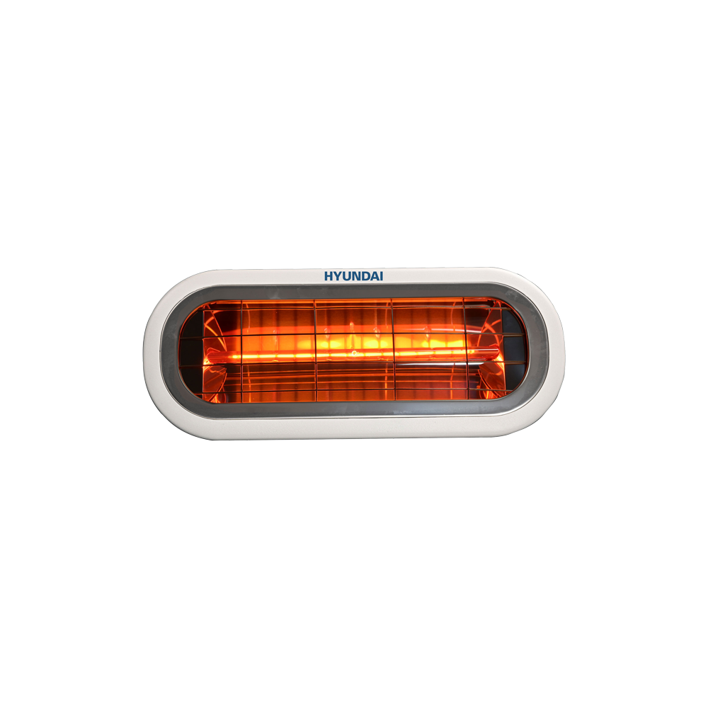 Lampada ad infrarossi 2kw IPX65 Waterproof Hyundai 75170 Bianca
