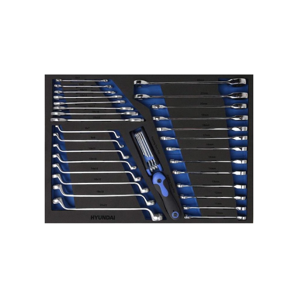 Hyundai tool cart 5 drawers 59005 298 tools