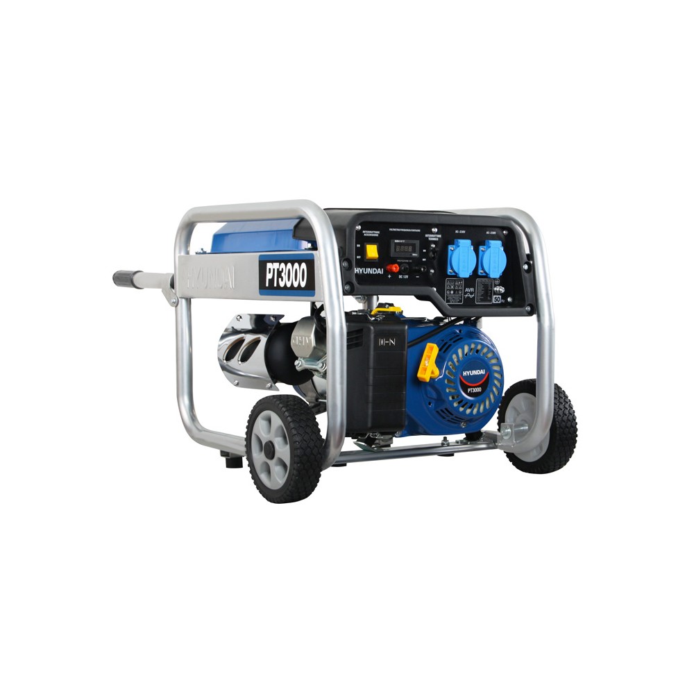 Power Generator 3Kw Gasoline Dynamic Hyundai 65011 212cc 7.50HP