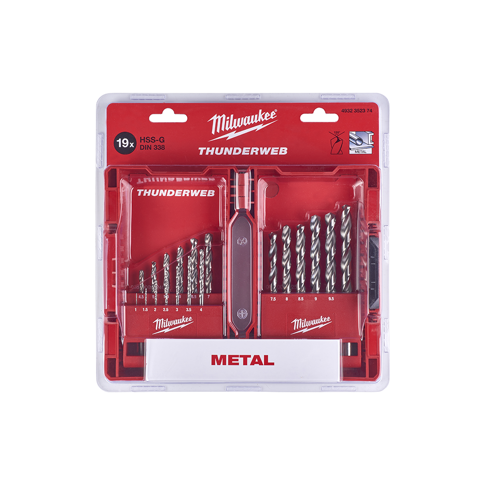 THUNDERWEB HSS milwaukee metal drill bit cassettes 4932352374