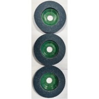 OREB GF3117 DISCO LAMELLARE 115mm Z120 SUPPORTO NYLON LAMELLA DOPPIA CORINDONE E ZIRCONIO