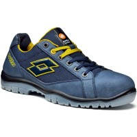 Lotto Jump 500 S1PLS SR FO Blue/Yellow Safety Shoes