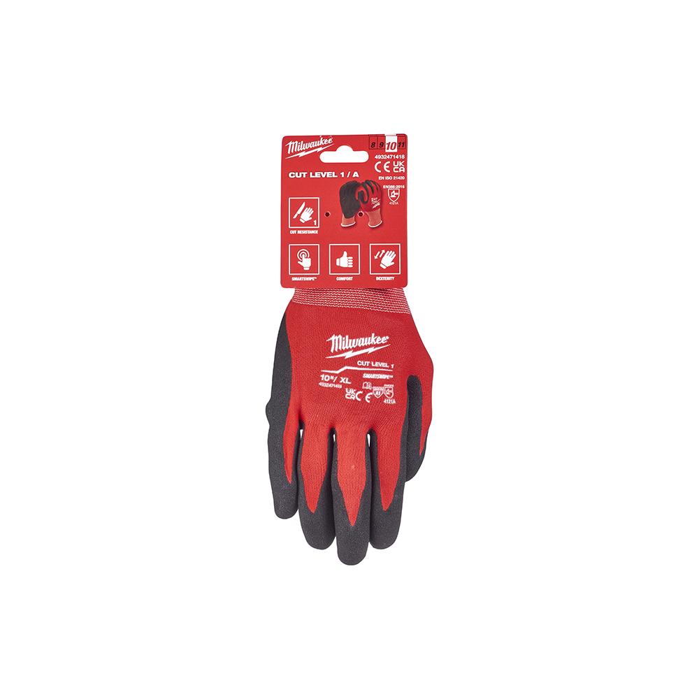 Milwaukee 10/L category A cut-resistant work gloves 4932471616