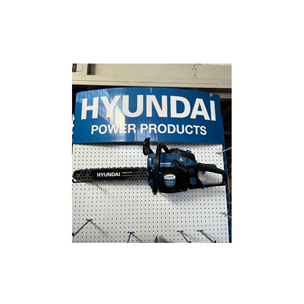 Outlet -Like New-Motor Saw Cutting Storm 2 Stroke 52cc Hyundai 35000 45cm