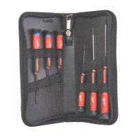 Milwaukee Precision Screwdriver Series 6 Pcs 4932471869 with Case