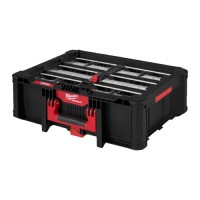Packout Organiser con Contenitori Milwaukee 4932498323 10 Cassetti